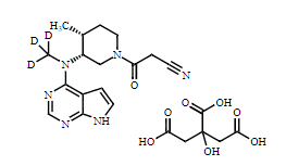 枸橼酸托法替布-d3