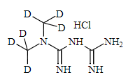 盐酸二甲双胍-d6