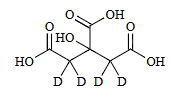 氘代枸橼酸